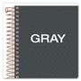 Ampad Gold Fibre Personal Notebooks, 1-Subject, Medium/College Rule, Designer Gray Cover, (100) 7 x 5 Sheets View Product Image