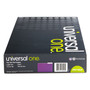 Universal Deluxe Colored Top Tab File Folders, 1/3-Cut Tabs: Assorted, Legal Size, Violet/Light Violet, 100/Box View Product Image
