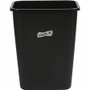 Genuine Joe 41-Quart Wastebasket - 10.25 gal Capacity - Durable, Sturdy, Dent Resistant, Chip Resistant, Rust Resistant, Long Lasting - 19.9" Height x 9.4" Width x 15.2" Depth - Polyethylene - Black Product Image 