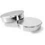 Bi-silque Super Strong magnets, 1", 10/PK, Silver (BVCIM130809) View Product Image