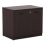 Alera Valencia Series Storage Cabinet, 34.13w x 22.78d x 29.5h, Mahogany View Product Image