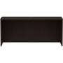Lorell Espresso Laminate Desk (LLR18265) View Product Image