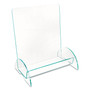 deflecto Euro-Style DocuHolder, Magazine Size, 9.81w x 6.31d x11h, Green Tinted View Product Image