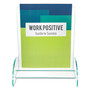 deflecto Euro-Style DocuHolder, Magazine Size, 9.81w x 6.31d x11h, Green Tinted View Product Image