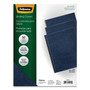 Fellowes Classic Grain Texture Binding System Covers, 11 x 8.5, Navy, 50/Pack (FEL52124) View Product Image