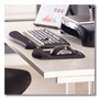 Fellowes PlushTouch Mouse Pad with Wrist Rest, 7.25 x 9.37, Black (FEL9252001) View Product Image