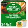 Green Mountain Coffee Roasters K-Cup Caramel Vanilla Cream Coffee - Compatible with Keurig Brewer - Regular - K-Cup Product Image 
