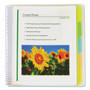 C-Line 10-Pocket Poly Portfolio with Write-On Tabs, 8.5 x 11, Clear/Clear View Product Image