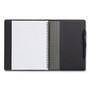 TRU RED Soft-Cover Notebook Folio Set, 1-Subject, Narrow Rule, Black Cover, (80) 9.5 x 6.5 Sheets View Product Image