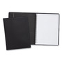 TRU RED Soft-Cover Notebook Folio Set, 1-Subject, Narrow Rule, Black Cover, (80) 9.5 x 6.5 Sheets View Product Image