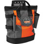 ergodyne Arsenal 5527 Premium Topped Tool Pouch with Hinged Closure, 6 x 10 x 11.5, Polyester, Orange View Product Image