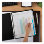 Avery Print and Apply Index Maker Clear Label Plastic Dividers w/Printable Label Strip, 5-Tab, 11 x 8.5, Frosted Clear Tabs, 5 Sets View Product Image
