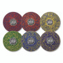 Champion Sports Rhino Skin Spider Dodgeball Set, 6.3" Diameter, Assorted Colors, 6/Set View Product Image