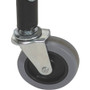 Champion Sports Compact Lockable Ball Locker, Metal, 176 lb Capacity, 22 x 28 x 43, Black View Product Image