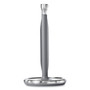 OXO Good Grips Steady Paper Towel Holder, Stainless Steel, 8.1 x 7.8 x 14.5, Gray/Silver View Product Image