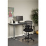 Alera Etros Series Mesh Stool, Supports Up to 275 lb, 25.19" to 35.23" Seat Height, Black View Product Image