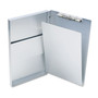 Saunders Snapak Aluminum Side-Open Forms Folder, 0.5" Clip Capacity, Holds 8.5 x 14 Sheets, Silver (SAU10519) Product Image 