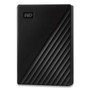 WD MY PASSPORT External Hard Drive, 5 TB, USB 3.2, Black View Product Image
