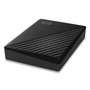 WD MY PASSPORT External Hard Drive, 5 TB, USB 3.2, Black View Product Image