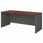 Bush Series C Collection Desk Shell, 71.13" x 29.38" x 29.88", Hansen Cherry/Graphite Gray View Product Image