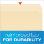 Pendaflex Manila Fastener Folders, Straight Tabs, 1 Fastener, Letter Size, Manila Exterior, 50/Box View Product Image