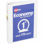 Avery Economy View Binder - 1" Binder Capacity - Statement - 5 1/2" x 8 1/2" Sheet Size - 175 Sheet Capacity - 3 Ring(s) - (AVE05806) Product Image 