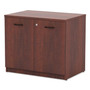 Alera Valencia Series Storage Cabinet, 34.13w x 22.78d x 29h, Medium Cherry View Product Image