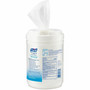 PURELL Hand Sanitizing Wipes Alcohol Formula, 6 x 7, Unscented, White, 175/Canister, 6 Canisters/Carton View Product Image