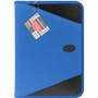 C-Line Letter Expanding File - 8 1/2" x 11" - 300 Sheets Capacity - 13 Pocket(s) - Blue - Zipper Closure Product Image 