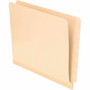 Pendaflex Letter Recycled End Tab File Folder - 8 1/2" x 11" - 11 pt. - 2 Plys - Poly - Manila Product Image 