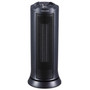 Alera Mini Tower Ceramic Heater, 1,500 W, 7.37 x 7.37 x 17.37, Black View Product Image