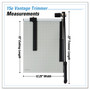 Dahle Vantage Guillotine Paper Trimmer/Cutter, 15 Sheets, 15" Cut Length, Metal Base, 12.25 x 15.75 View Product Image