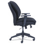 SertaPedic Cosset Ergonomic Task Chair, Supports Up to 275 lb, 19.5" to 22.5" Seat Height, Black View Product Image