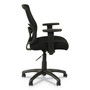 Alera Etros Series Mesh Mid-Back Chair, Supports Up to 275 lb, 18.03" to 21.96" Seat Height, Black (ALEET42ME10B) View Product Image