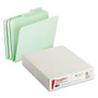 Pendaflex Pressboard Expanding File Folders, 1/3-Cut Tabs: Assorted, Letter Size, 1" Expansion, Green, 25/Box View Product Image