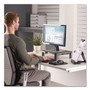 Fellowes Standard Monitor Riser, 13.38" x 13.63" x 2" to 4", Graphite, Supports 60 lbs (FEL9169301) View Product Image