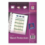 Avery Top Load Sheet Protector, Heavyweight, 8.5 x 5.5, Clear, 25/Pack View Product Image