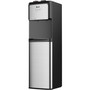 Avanti Bottom Loading Water Dispenser with UV Light, 3 to 5 gal, 41.25 h, Black/Stainless Steel View Product Image