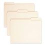 Smead Expandable Heavyweight File Folders, 1/3-Cut Tabs: Assorted, Letter Size, 1.5" Expansion, Manila, 50/Box View Product Image