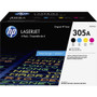 HP 305A (CE305AQ1) Original Laser Toner Cartridge - Combo Pack - Black, Cyan, Magenta, Yellow - 4 / Carton Product Image 