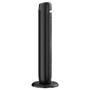 Alera 36" 3-Speed Oscillating Tower Fan with Remote Control, Plastic, Black View Product Image