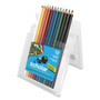 Prismacolor Scholar Colored Pencil Set, 3 mm, 2B, Assorted Lead and Barrel Colors, Dozen (SAN92804) View Product Image