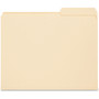 Smead Manila Guide Height Systems File Folders, 2/5-Cut Tabs: Right of Center, Letter Size, 0.75" Expansion, Manila, 100/Box View Product Image