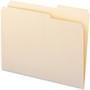 Smead Manila Guide Height Systems File Folders, 2/5-Cut Tabs: Right of Center, Letter Size, 0.75" Expansion, Manila, 100/Box View Product Image