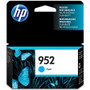HP 952 Original Inkjet Ink Cartridge - Cyan - 1 Each Product Image 