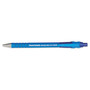 Paper Mate FlexGrip Ultra Recycled Ballpoint Pen, Retractable, Medium 1 mm, Blue Ink, Blue Barrel, Dozen (PAP9510131) View Product Image
