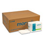 Morcon Tissue Morsoft 1/4 Fold Lunch Napkins, 1 Ply, 11.8" x 11.8", White, 6,000/Carton (MOR1250) View Product Image