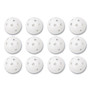 Champion Sports Plastic Baseballs, 9" Diameter, White, 12/Set (CSIPLBB) View Product Image