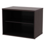 Alera Open Office Low Storage Cab Cred, 29.5w x 19.13d x 22.78h, Espresso (ALELS593020ES) View Product Image