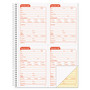 TOPS Service Call Book, Two-Part Carbonless, 5.5 x 3.88, 4 Forms/Sheet, 200 Forms Total View Product Image
